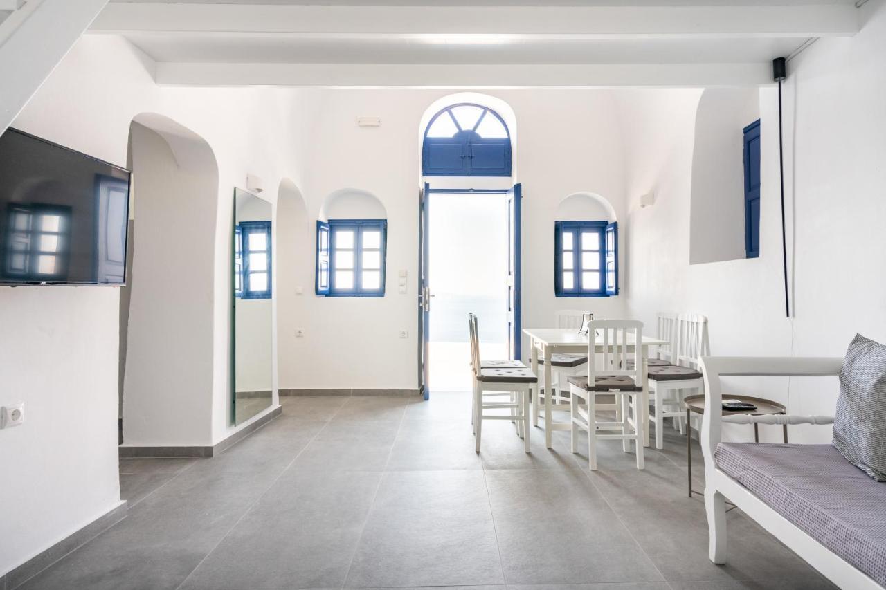 Oia Cave Loft Apartment Bagian luar foto