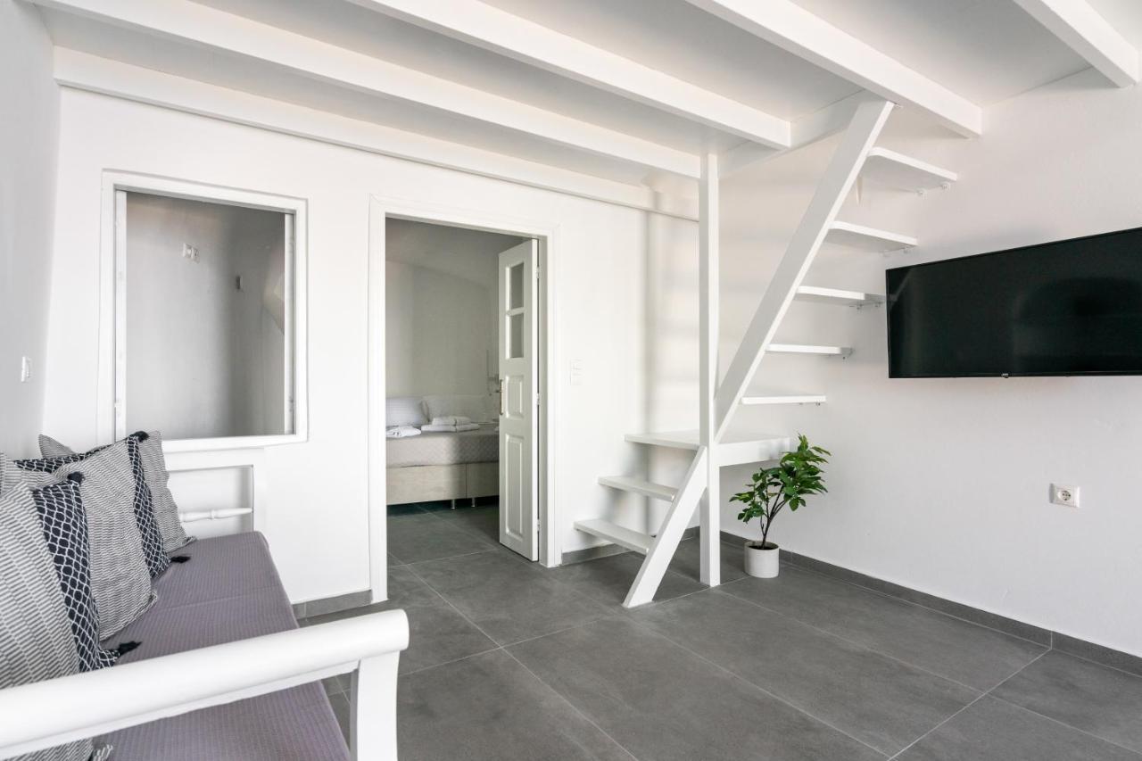 Oia Cave Loft Apartment Bagian luar foto