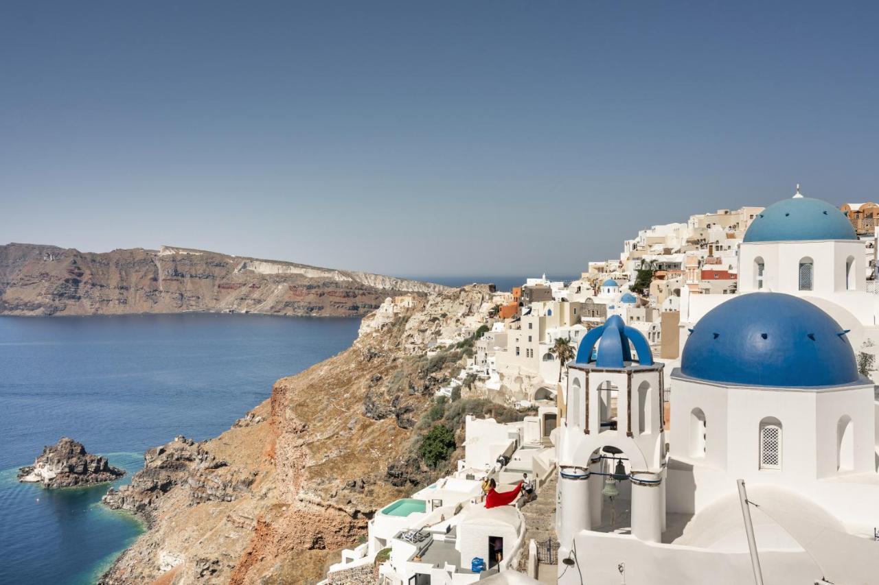 Oia Cave Loft Apartment Bagian luar foto